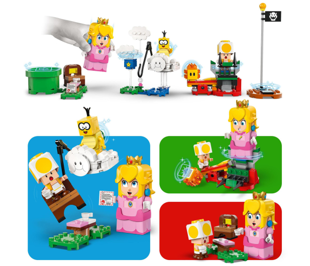 LEGO Super Mario 71441 interaktywna figurka księżniczka Peach - 1266160 - zdjęcie 5